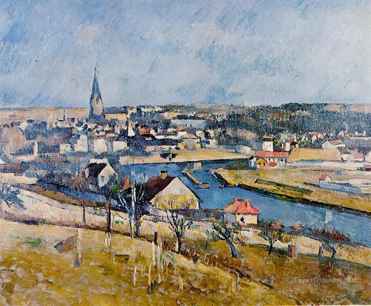 Ile de France Landscape 2 Paul Cezanne Oil Paintings